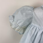 Load image into Gallery viewer, Vintage Michael De Leon Hand Smocked Blue Dress Baby Girl Large NWT
