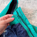 Load image into Gallery viewer, Lands' End Kids Squall Waterproof Insulated 3 in 1 Parka Green L 10-12
