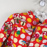 Load image into Gallery viewer, Lucky Wang NYC Polka Dot Mushroom Dress 3T
