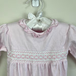 Load image into Gallery viewer, Kissy Kissy Premier Smocked Pink Footie 3-6 Months
