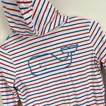 Load image into Gallery viewer, Vineyard Vines Girls Long-Sleeve Whale Hoodie Tee Dress Large 14
