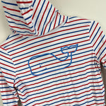 Load image into Gallery viewer, Vineyard Vines Girls Long-Sleeve Whale Hoodie Tee Dress Large 14
