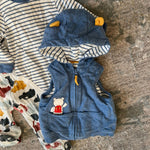 Load image into Gallery viewer, Little Me &amp; Carter's Baby Boy Bundle 9 Months
