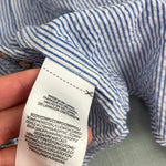 Load image into Gallery viewer, Ralph Lauren Blue Seersucker Bear Button Down Shirt 4T

