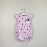 Load image into Gallery viewer, Classic Prep Childrenswear Beatrice Bubble Pink Stripe Cherries 18-24 Months NWT
