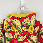 Load image into Gallery viewer, Purl Lamb the Hoodie Company Cheeseburger Playset Romper 6-12 Months
