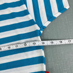 Load image into Gallery viewer, Vintage OshKosh B&#39;gosh Striped Blue Tee 4T USA
