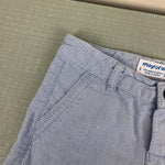 Load image into Gallery viewer, Mayoral Boys Light Blue Dress Shorts 92 cm 2T
