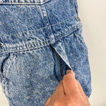 Load image into Gallery viewer, Vintage OshKosh B'gosh Acid Wash Denim Smiley Shortalls 4T USA
