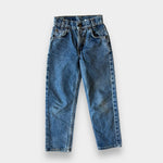 Load image into Gallery viewer, Vintage Levi's 550 Relaxed Fit Slim Orange Tab Jeans 7
