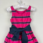 Load image into Gallery viewer, Ralph Lauren Striped Cotton Poplin Dress 2T
