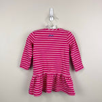 Load image into Gallery viewer, Joules Dazzle Organic Cotton Artwork Dress Pink Applique Cat Dog 9-12 Months
