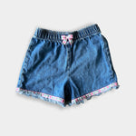 Load image into Gallery viewer, Vintage Blue Jean Ribbon Shorts 6
