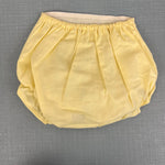 Load image into Gallery viewer, Vintage Cradle Togs Embroidered Cat Yellow Dress Diaper Set Lace Ruffle Small NWOT

