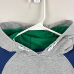 Load image into Gallery viewer, Mini Boden Rainbow Stripe Hoodie Grey Marl 11-12
