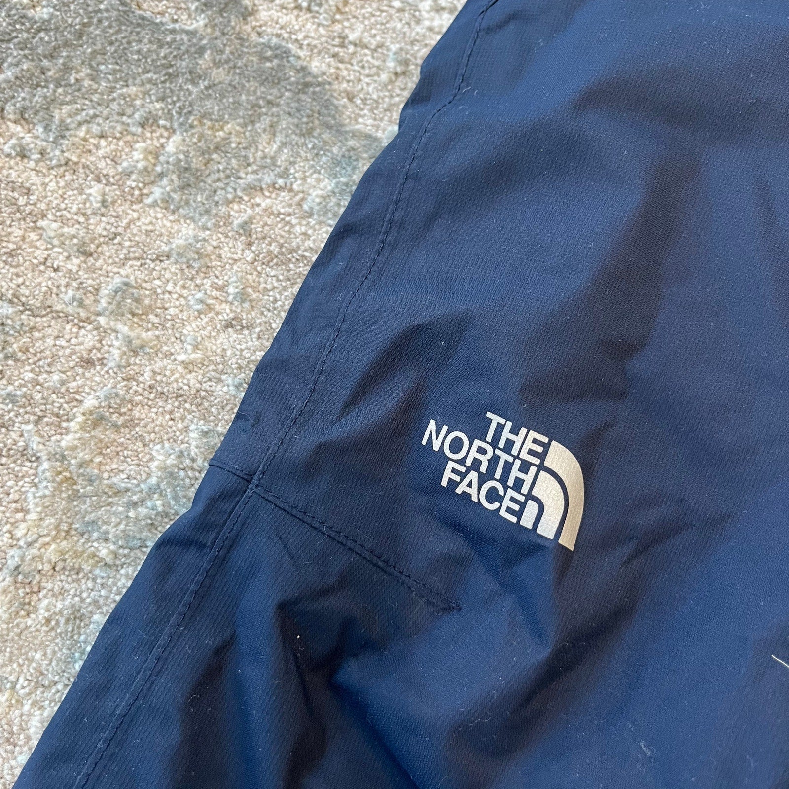 The North Face Kids Insulated Ski Snow Pants Navy Blue XS 6