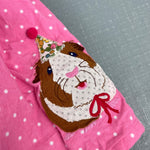 Load image into Gallery viewer, Mini Boden Guinea Pig Applique Skort Formica Pink 6-7
