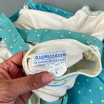 Load image into Gallery viewer, Vintage OshKosh B'gosh Blue Floral Jumper Set 6 USA
