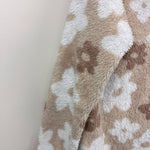 Load image into Gallery viewer, Abercrombie Kids Floral Sherpa Fleece Pullover Hoodie 11/12
