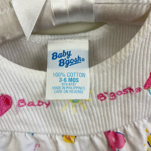 Vintage OshKosh B'gosh Sunny Days Romper 3-6 Months