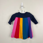 Load image into Gallery viewer, Hanna Andersson Girls Rainbow Stripe Dress 60 cm 3-6 Months

