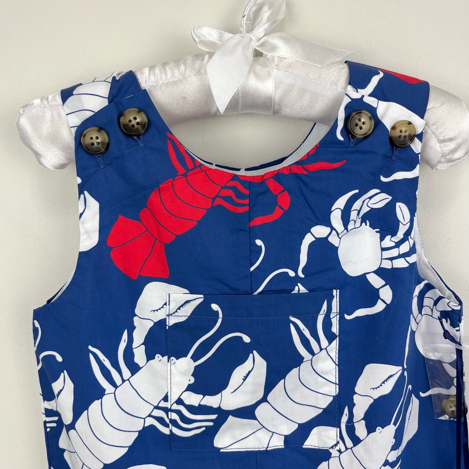 Classic Prep Childrenswear James Shortall Lobster Invasion 6-9 Months NWT