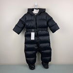 Load image into Gallery viewer, Ralph Lauren Water Repellent Down Snowsuit Black 9 Months NWT
