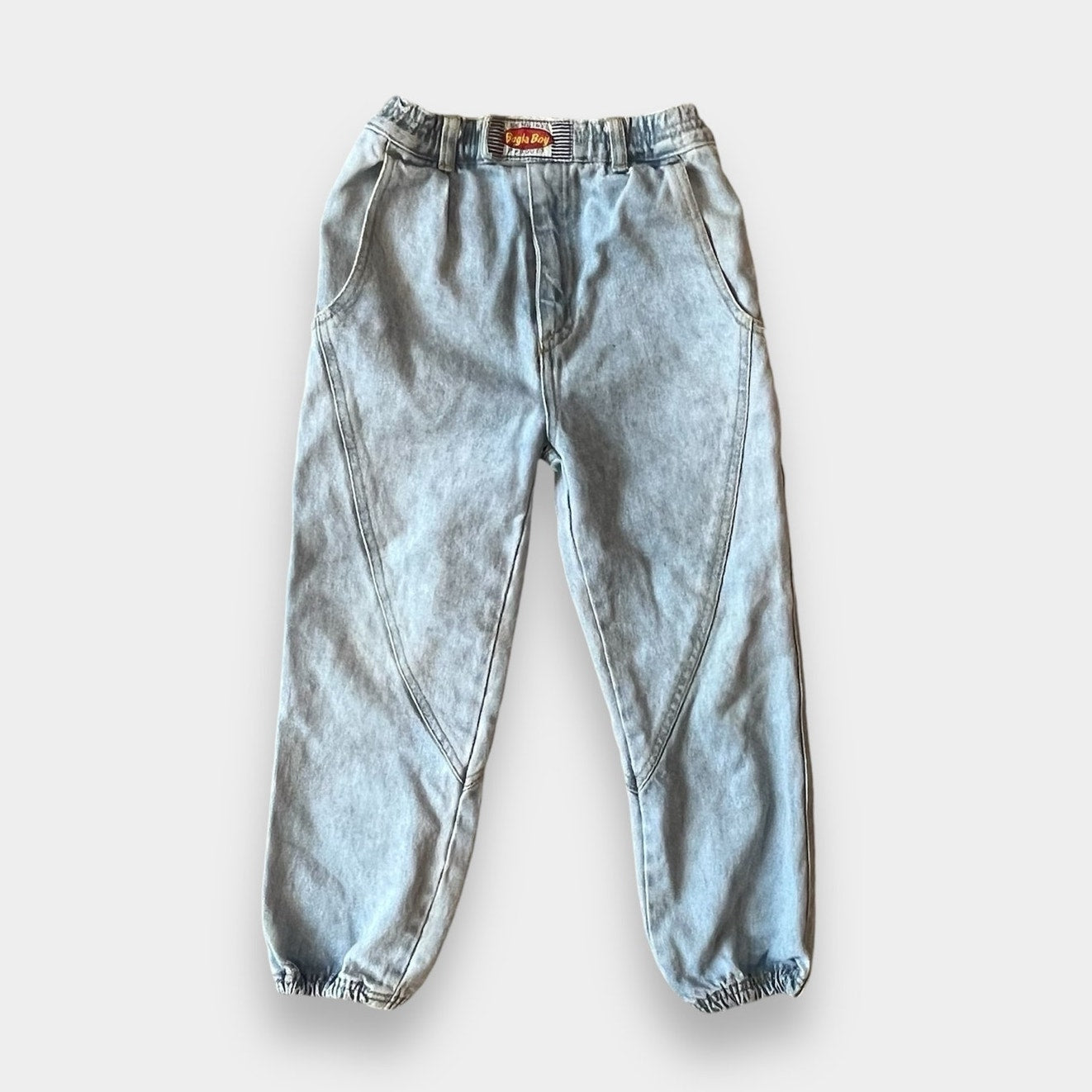 Vintage Bugle Boy Light Wash Jogger Jeans 6