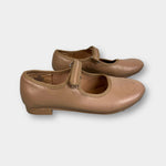 Load image into Gallery viewer, Dance Class Toddler Molly Jane Caramel Tap Shoes with Straps 12
