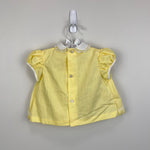 Load image into Gallery viewer, Vintage Cradle Togs Embroidered Cat Yellow Dress Diaper Set Lace Ruffle Small NWOT
