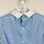Load image into Gallery viewer, Vintage Jayne Copeland Blue Gingham Applique Bunny Romper Set 3T USA NWT
