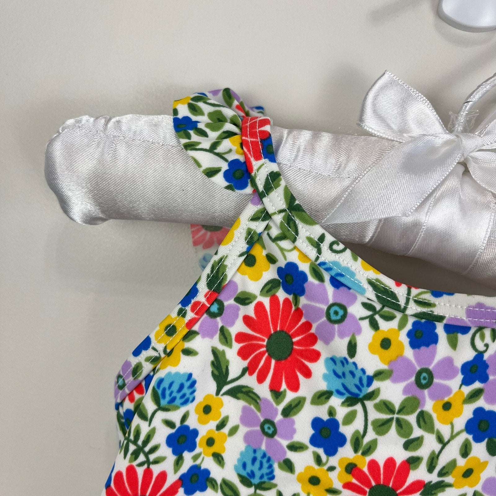 Mini Boden Floral Bathing Suit 6-12 Months