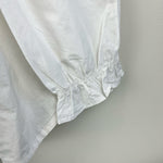 Load image into Gallery viewer, Vineyard Vines White Ruffle Blouse Medium
