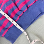 Load image into Gallery viewer, Vintage Izod Lacoste Pink &amp; Purple Striped Sweatshirt M
