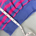 Load image into Gallery viewer, Vintage Izod Lacoste Pink &amp; Purple Striped Sweatshirt M
