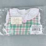 Load image into Gallery viewer, The Beaufort Bonnet Company Brooksy Bubble Set Putney Plaid 6-12 Months NWT
