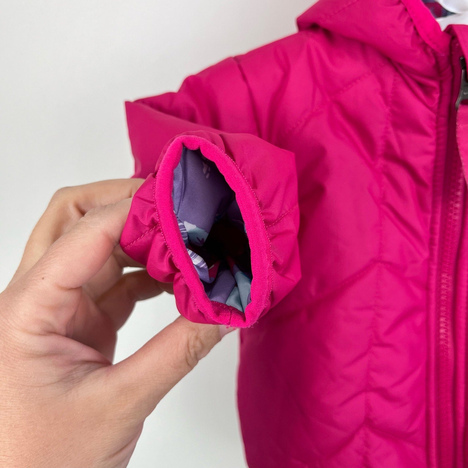 The North Face Girls Reversible Perrito Jacket 3-6 Months