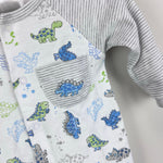 Load image into Gallery viewer, Kissy Kissy Dinosaur Footie Coverall Newborn
