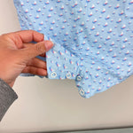 Load image into Gallery viewer, The Bailey Boys Smocked Blue Sailboat Jon Jon Romper 12 Months

