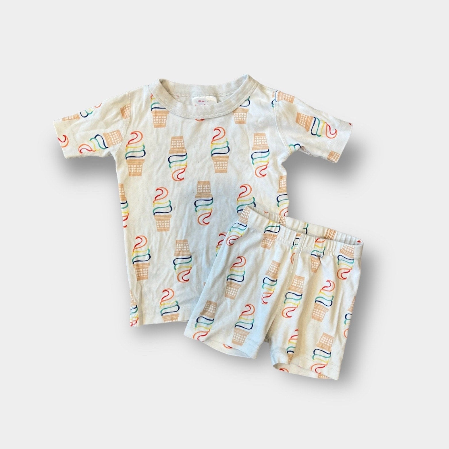 Hanna Andersson Ice Cream Pajamas 100 cm 4T