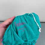 Load image into Gallery viewer, Mini Boden Charlie Pom Jersey Tank Top Green 7-8
