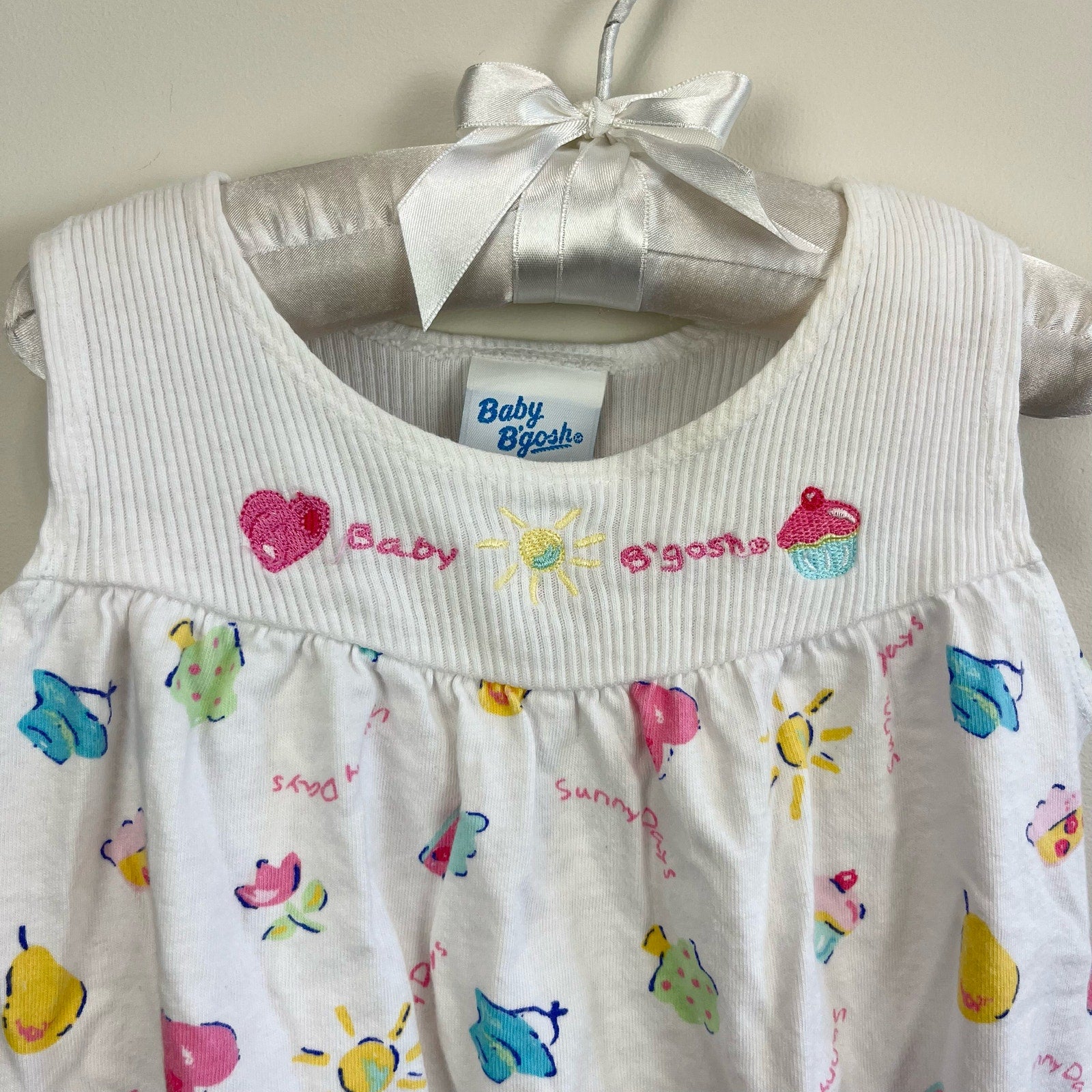 Vintage OshKosh B'gosh Sunny Days Romper 3-6 Months