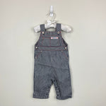 Load image into Gallery viewer, Vintage Healthtex Striped Overalls 9 Months USA
