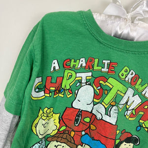 Peanuts Charlie Brown Christmas Tee 5T