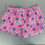 Load image into Gallery viewer, Vineyard Vines Girls Pull On Plumeria Floral Short Malibu Pink Small
