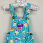 Load image into Gallery viewer, Vintage OshKosh B'gosh Fruit Shortalls 2T USA
