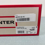 Load image into Gallery viewer, Hunter Big Kids Grace Waterproof Rain Boots Light Blue 4 NWT
