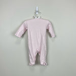 Load image into Gallery viewer, Kissy Kissy Pink Polka Dot Footie 6-9 Months
