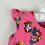 Load image into Gallery viewer, Mini Boden Pink Floral Corduroy Jumpsuit Overalls 12-18 Months

