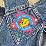 Load image into Gallery viewer, Vintage Looney Tunes World Famous Tweety Overalls 6

